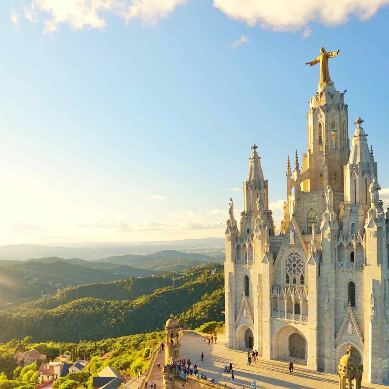 Barcelona yang cerah