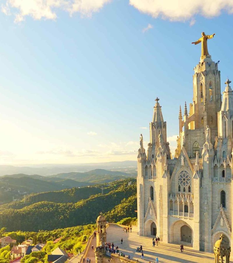 Barcelona yang cerah